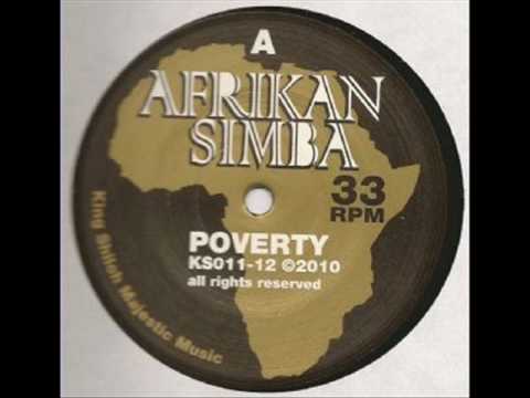 Photo of Afrikan Simba – Poverty + dub1 (King Shiloh 12″)
