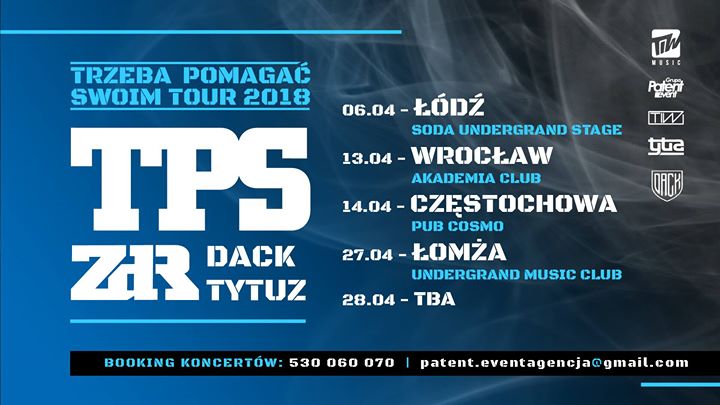 Photo of LINE UP piątkowego Koncertu – ŁÓDŹ !!!
1…