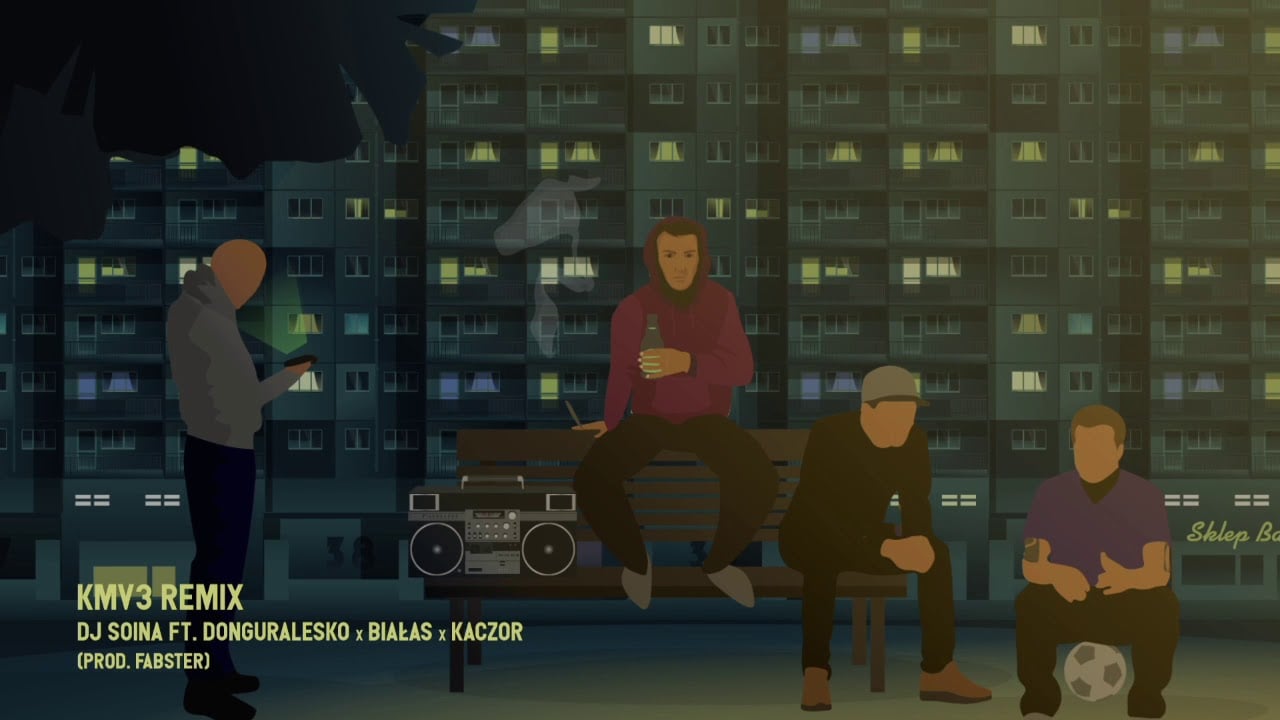 Photo of DJ Soina feat. donGURALesko, Białas, Kaczor – KMV3 (prod. Fabster) Remix