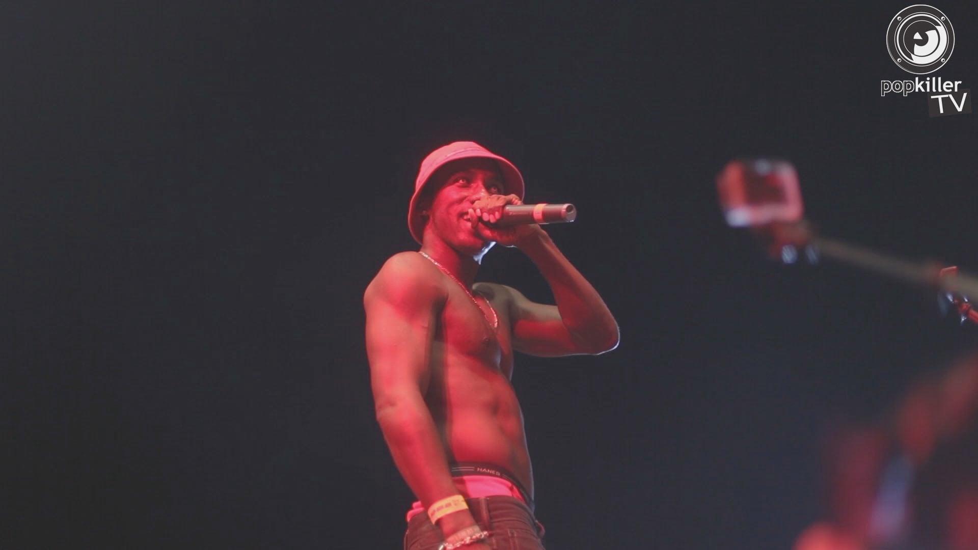 Photo of Hopsin wita Polaków „What’s up Kurwa!” (Hip Hop Kemp 2015, Popkiller.pl)