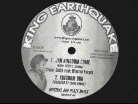 Photo of Jah Kingdom Come-Sister Olidia Ft. Winston Fergus__Kingdom Dub-E. Ramsey (King Earthquake)