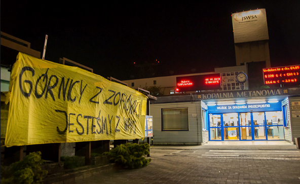 Photo of Łączę się w modlitwie i w bólu z górnika…