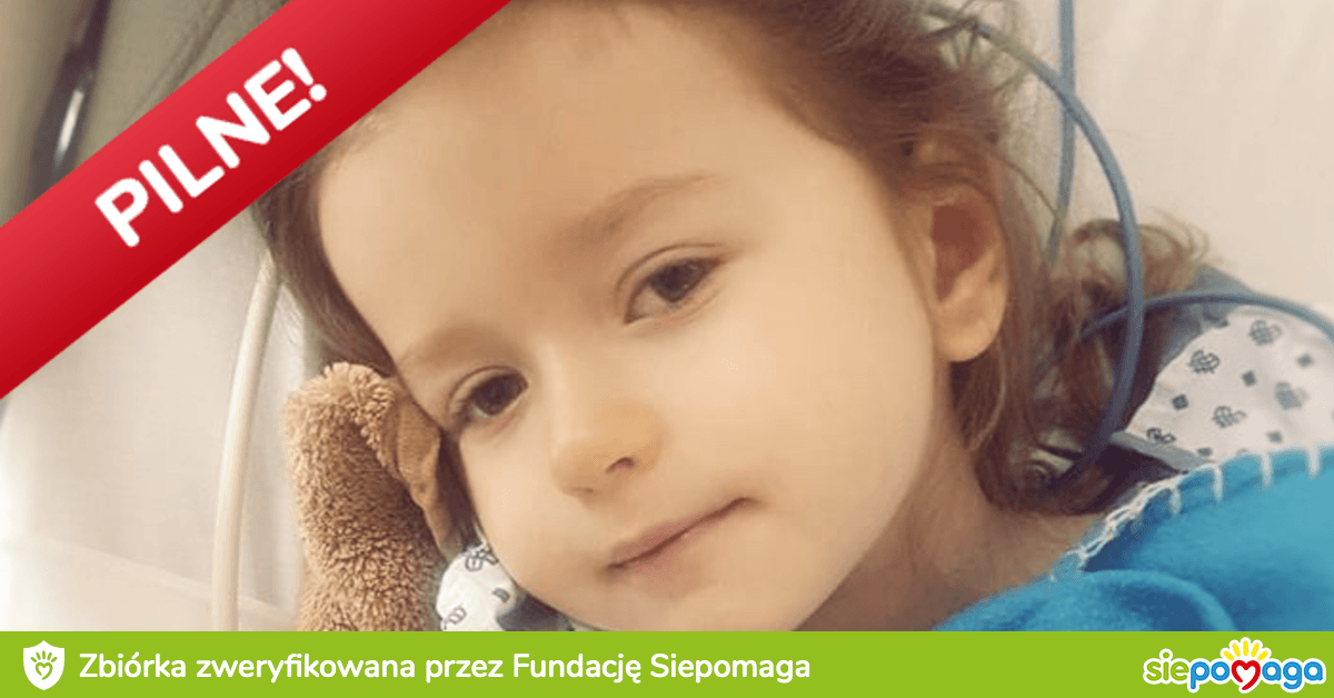 Photo of Zabójczy nowotwór w głowie mojej córeczki! Nie oddam jej śmierci – pomóżcie!