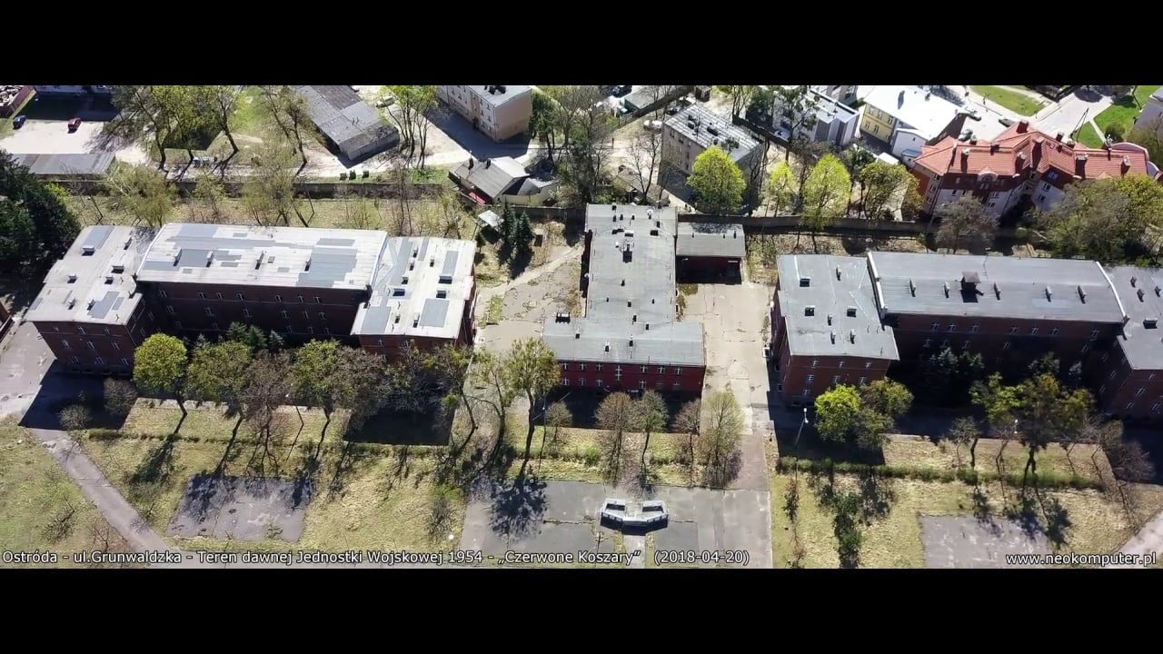 Photo of Ostróda – ul.Grunwaldzka – Teren dawnej Jednostki Wojskowej 1954 – „Czerwone Koszary” (2018-04-20)