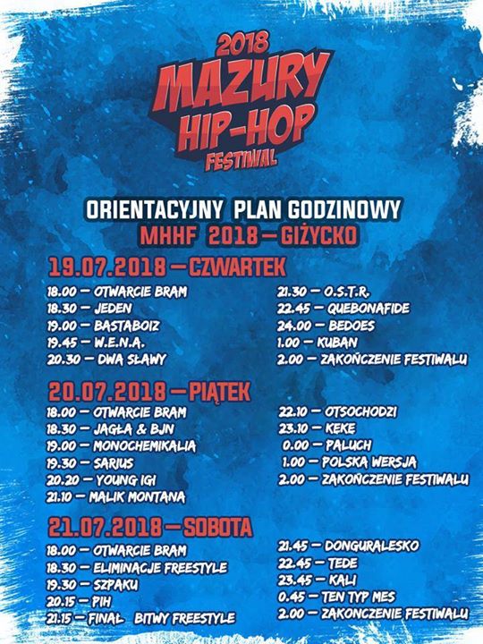 Photo of Mazury Hip-Hop Festiwal Giżycko widzimy …