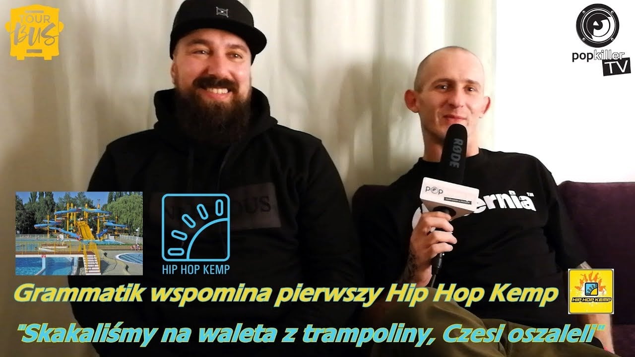 Photo of Grammatik o 1 Hip Hop Kempie: „Skakaliśmy na waleta z trampoliny, Czesi oszaleli” (Tourbus #12)