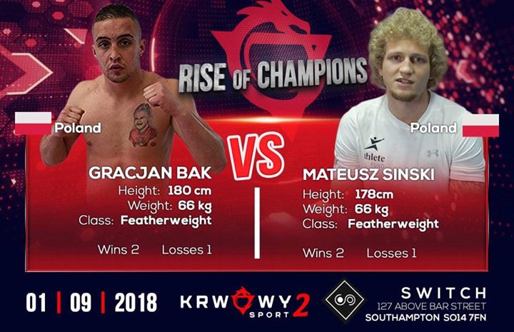 Photo of Powodzenia Gracjan Bąk !!!Krwawy Sport 2…