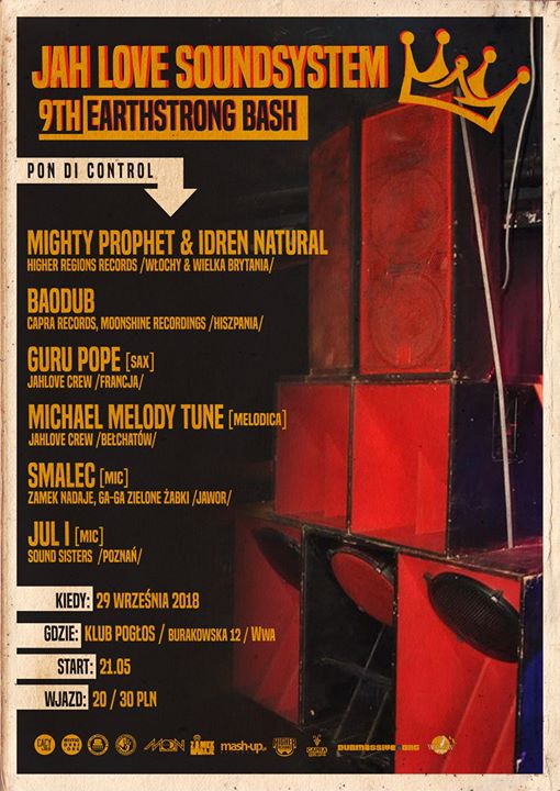 Photo of Jah Love Soundsystem 9th Earthstrong Bas…