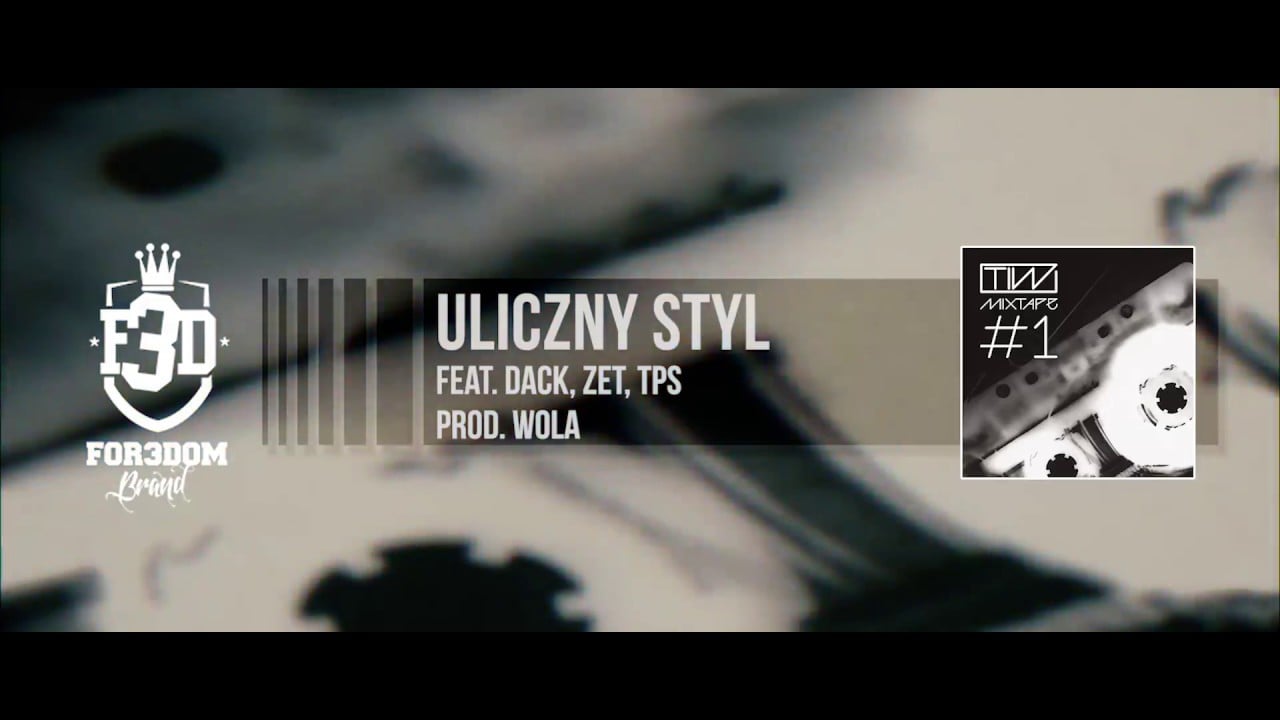 Photo of TiW: Mixtape #1 – Uliczny Styl feat. Dack, Zet, TPS prod. WOLA