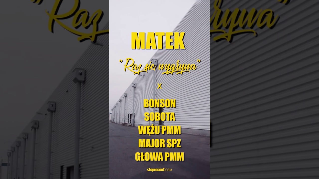 Photo of Matek x Bonson x Sobota x Wężu PMM x Major SPZ x Głowa PMM – Raz się wygrywa… (Dj Twister)
