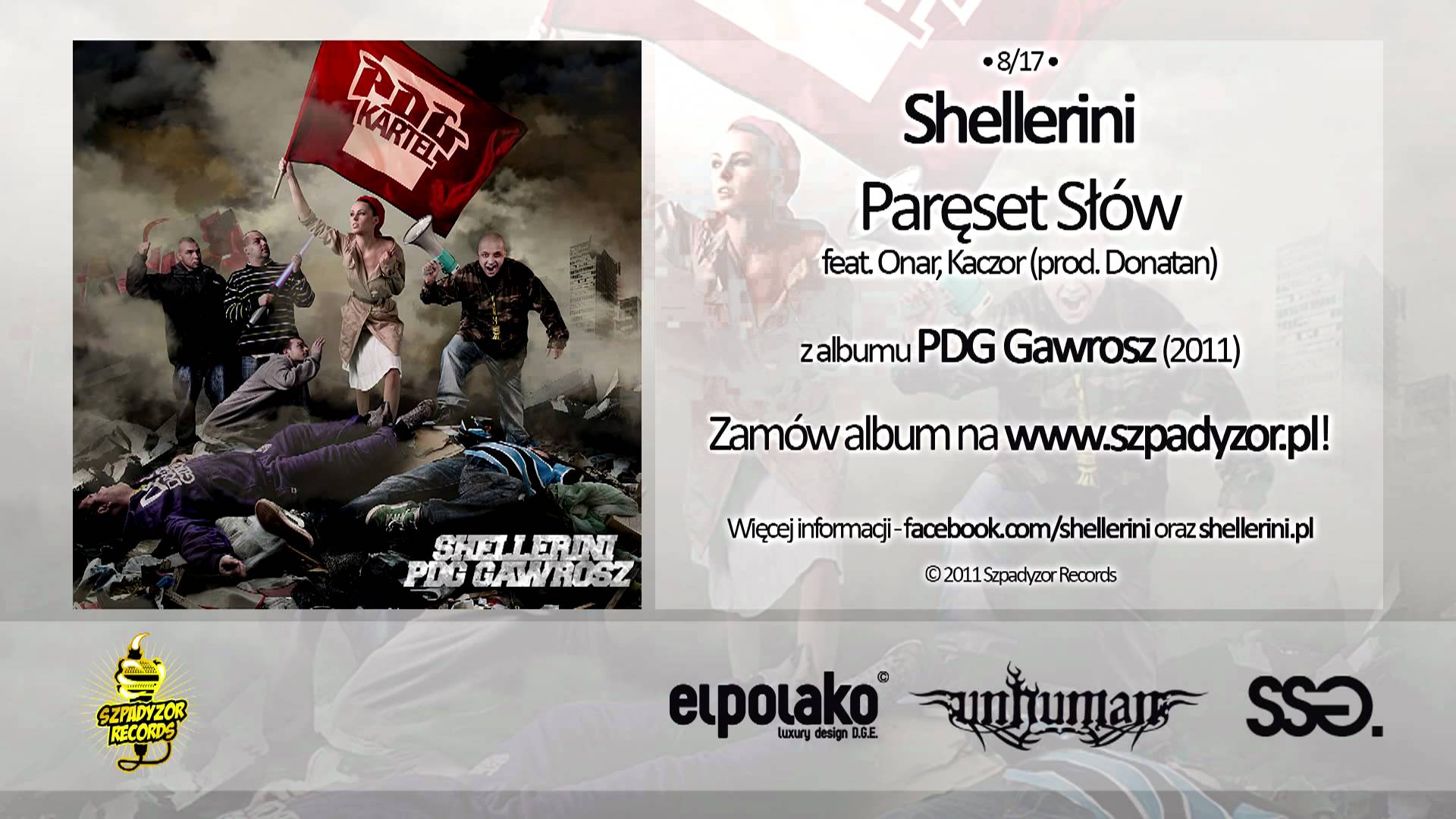 Photo of 08. Shellerini – Paręset Słów feat. Onar, Kaczor (prod. Donatan)
