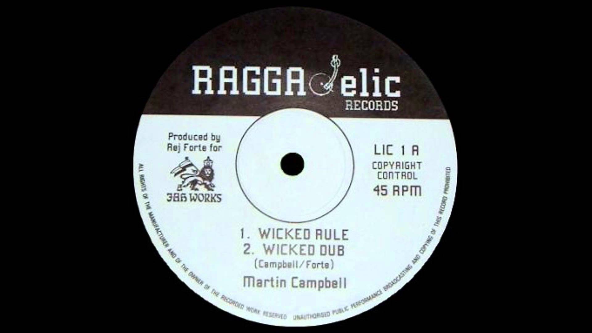 Photo of 12” Martin Campbell – Wicked Rule (& dub)