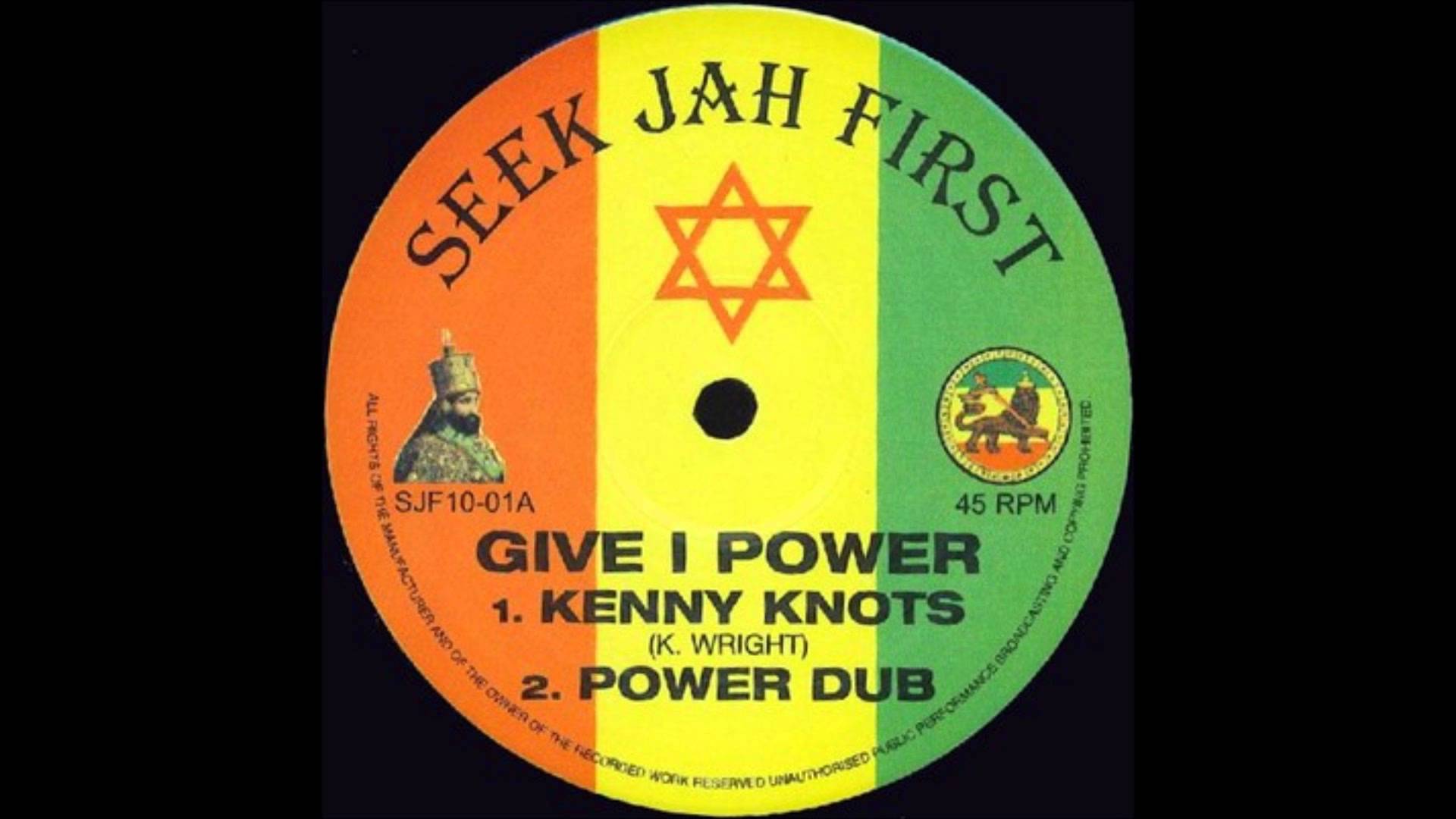 Photo of 10” Kenny Knots – Give I Power (+dub & melodica cut)