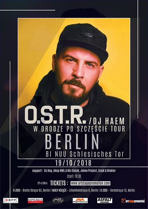 Photo of O.S.T.R.oooo live
'W drodze po szczęsc…