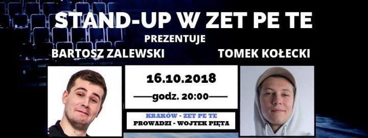 Photo of Już we wtorek (16.10)  Stand-up w ZetPeT…