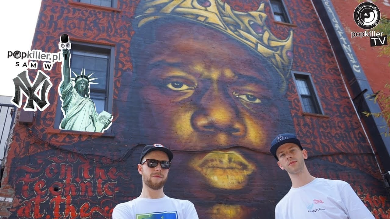 Photo of NOTORIOUS B.I.G., ODB, BIG L… Zwiedzamy MURALE W NY! (Popkiller sam w NY #2 – vlog)