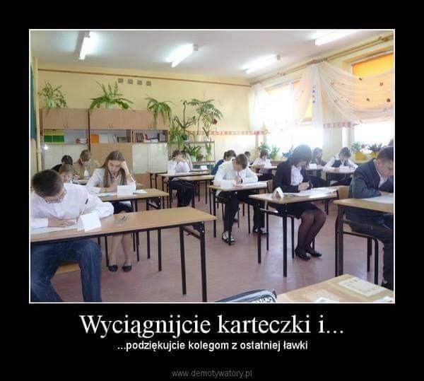 Photo of Kto z ostatniej ławki ⁉️
Stare dobre cza…