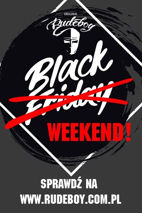 Photo of #blackweekend w naszym sklepie www.rude…