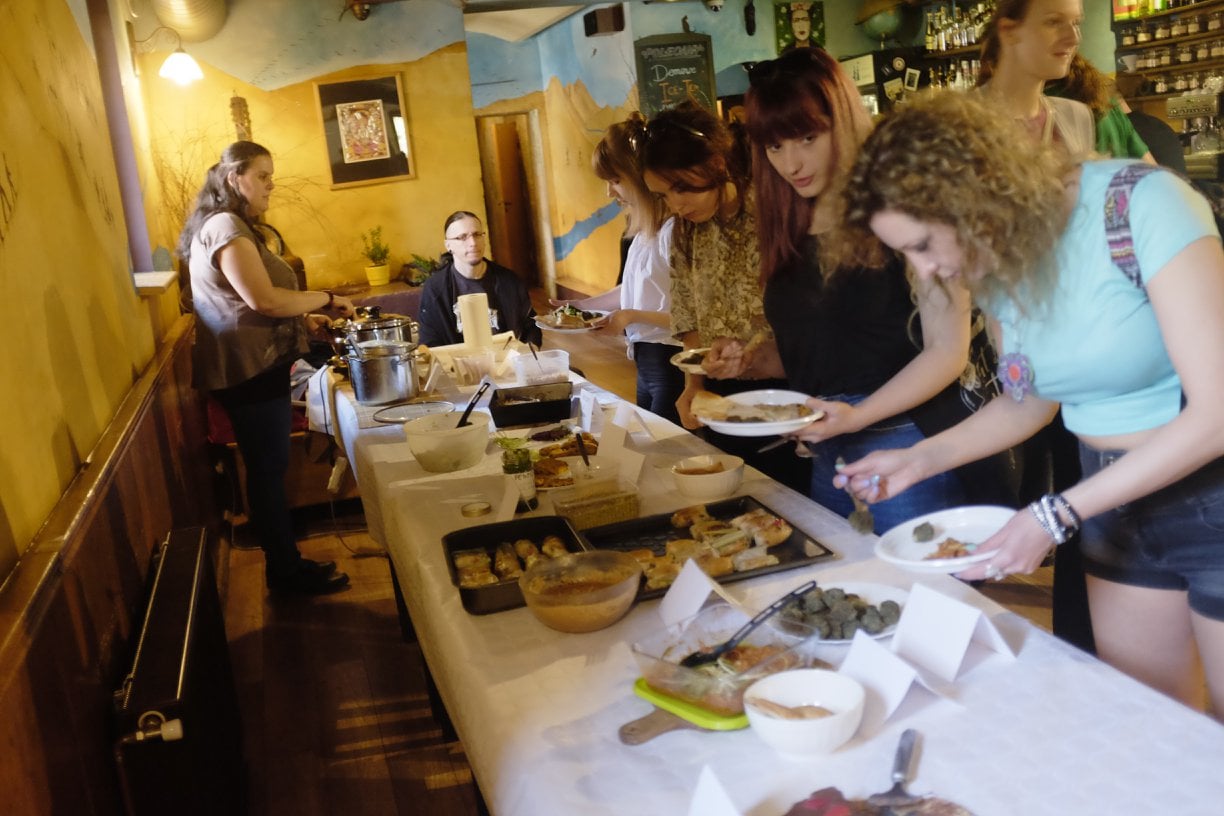 Photo of Łapcie zdjęcia z IV Wegańskiej Kuchni Sp…