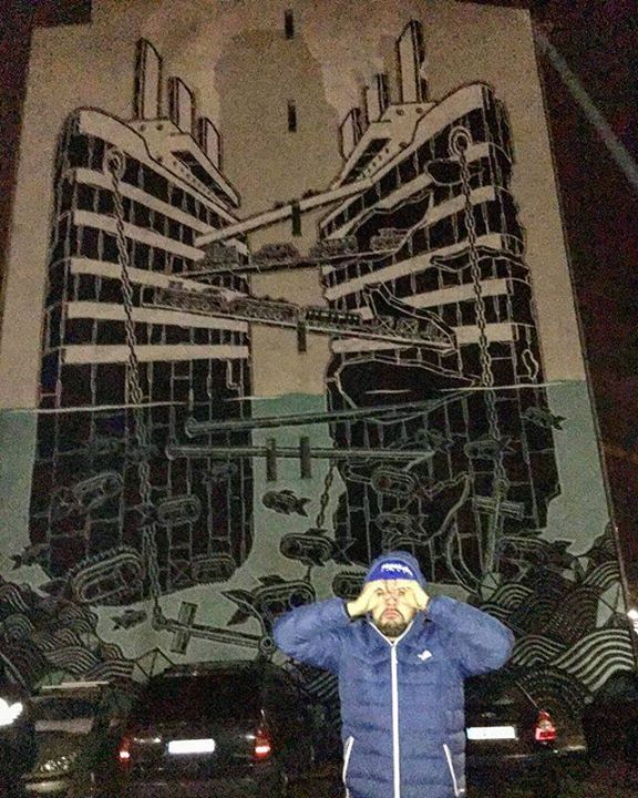 Photo of AHOY #mrmagicboy #gdynia @stencilcity