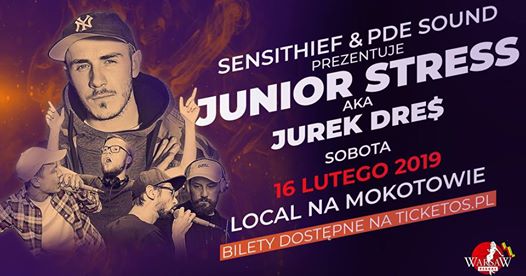 Photo of Junior Stress X Sensithief X PDE – Local Na Mokotowie