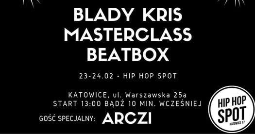 Photo of Blady Kris Masterclass w Hip Hop Spot Katowice