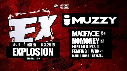 Photo of Explosion vol.15 w/ MUZZY (UK)