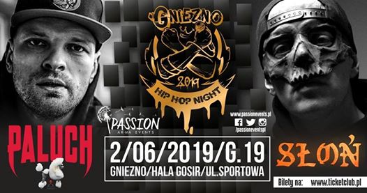 Photo of Gniezno Hip-Hop Night 02.06.2019: Paluch • Słoń