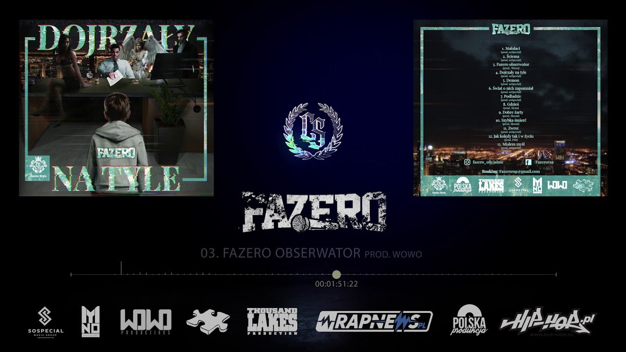 Photo of Fazero – FAZERO OBSERWATOR // Prod. WOWO.