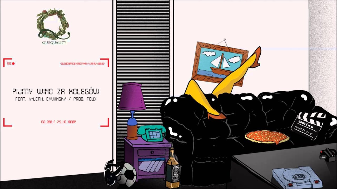 Photo of 08. Quebonafide ft. K-Leah, Cywinsky – Pijmy wino za kolegów (prod. Foux)