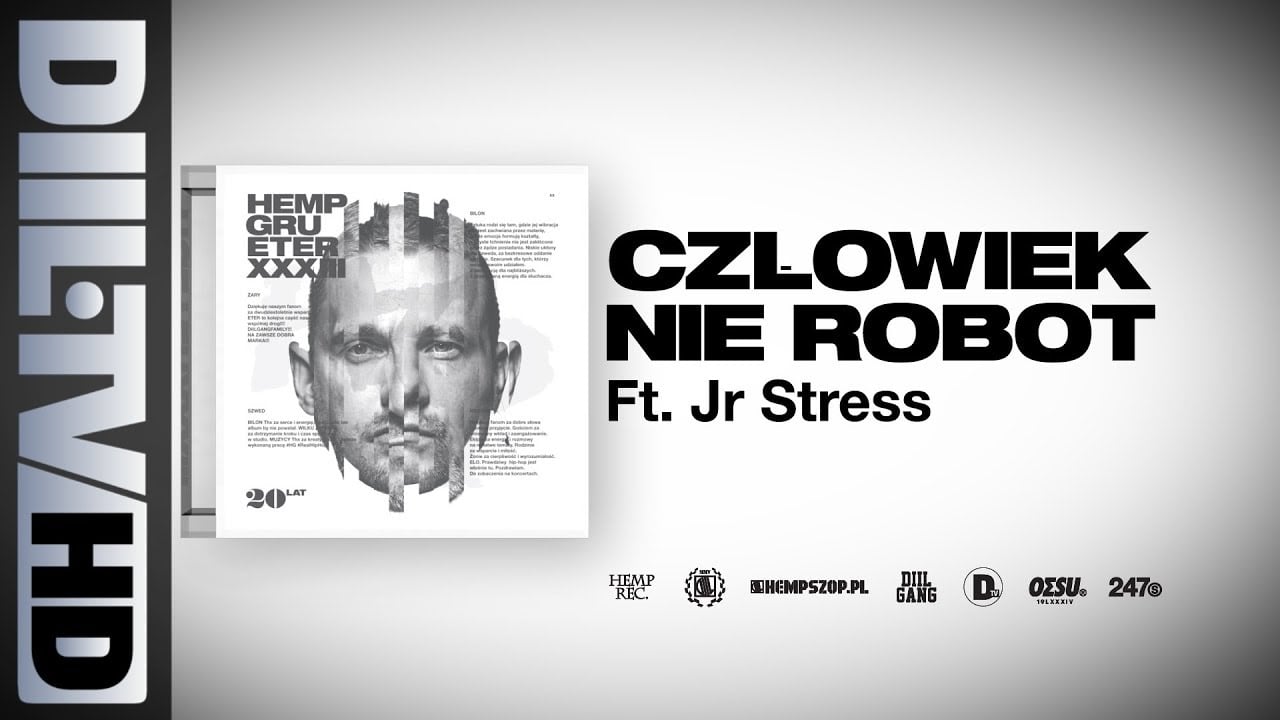 Photo of Hemp Gru – Człowiek nie robot ft. Junior Stress (prod. Szwed SWD) [DIIL.TV]
