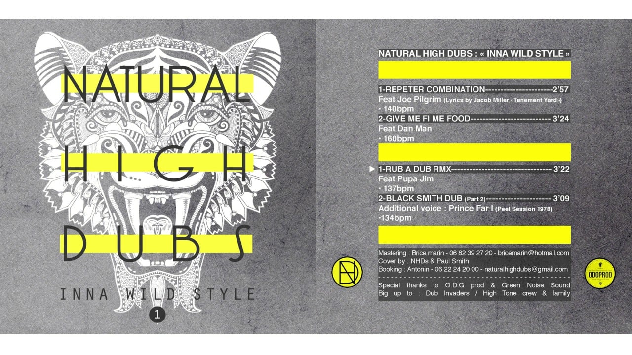 Photo of Natural High Dubs – Inna Wild Style 1 [Full EP]