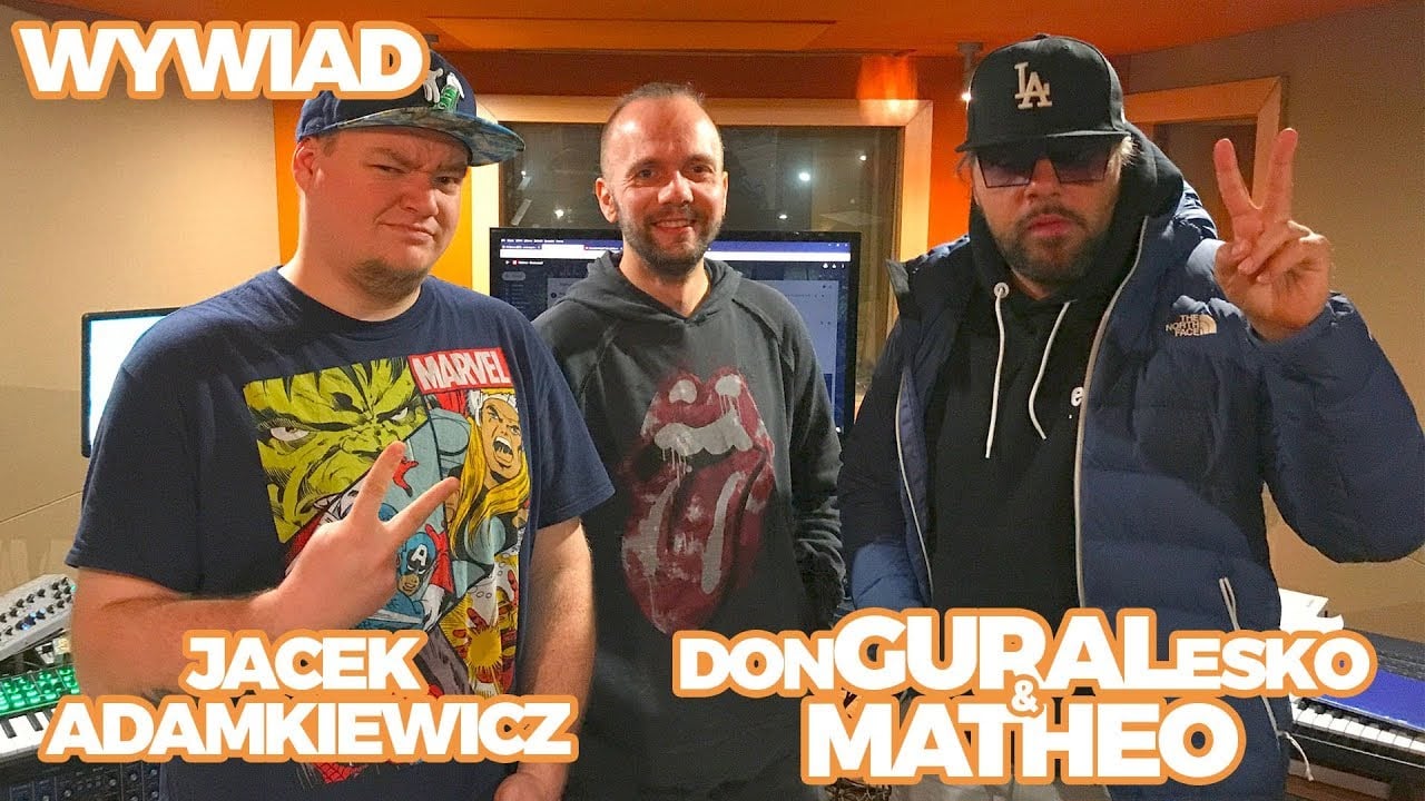 Photo of WYWIAD: Jacek Adamkiewicz x donGURALesko & Matheo / Miłość, szmaragd i krokodyl
