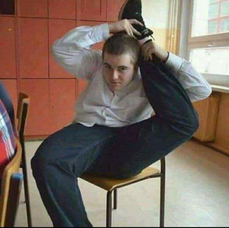 Photo of człowiek 10/10, czy też 10×10 a więc 100…