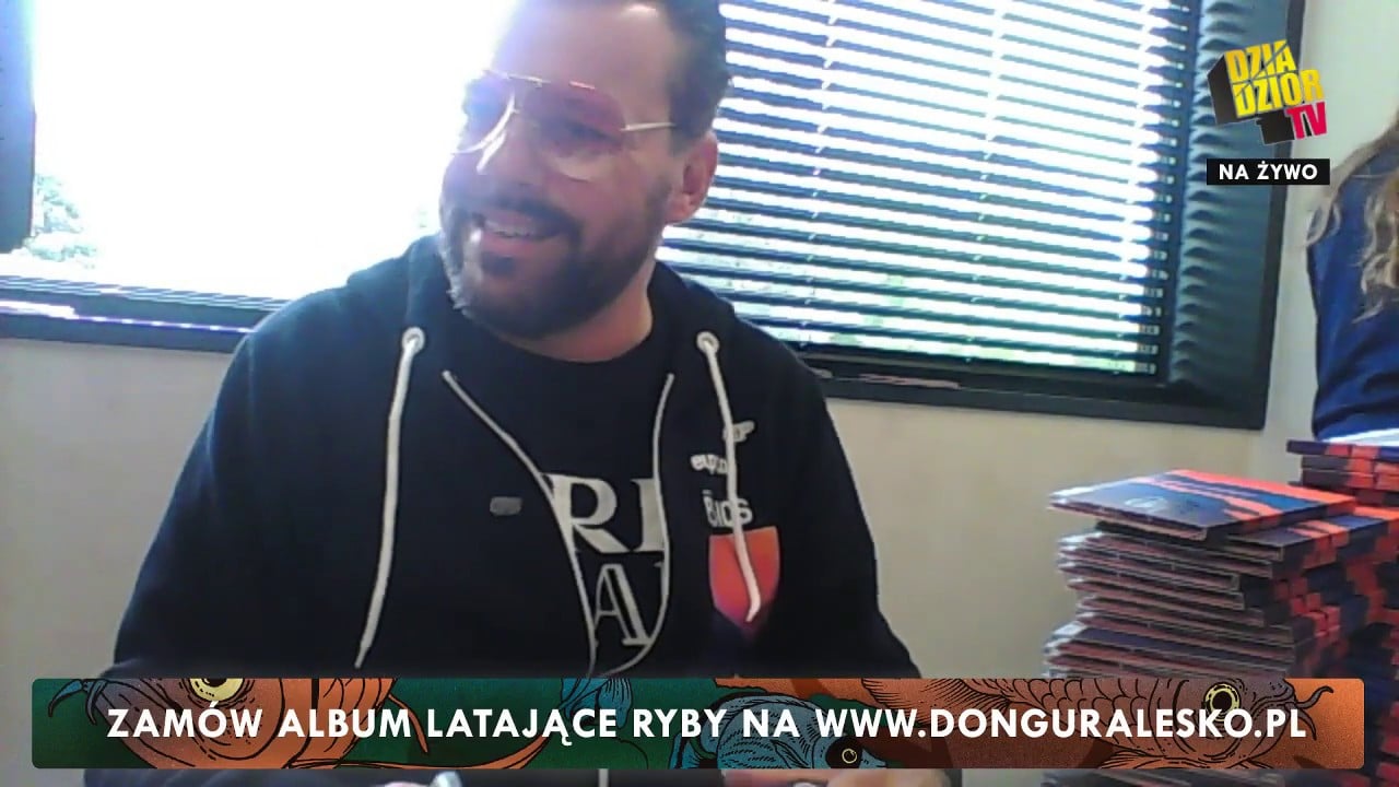 Photo of donGURALesko podpisuje album "LATAJĄCE RYBY"