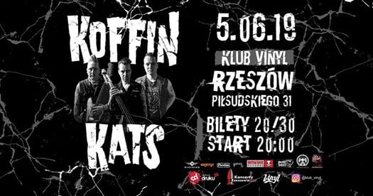 Photo of Koffin Kats (USA) • Rzeszów • Klub Vinyl