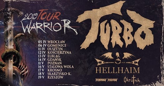 Photo of TURBO / Hellhaim / Snake Eyes – Rzeszów (Klub Vinyl)