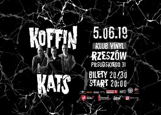 Photo of Koffin Kats (USA) • Rzeszów • Klub Vinyl
