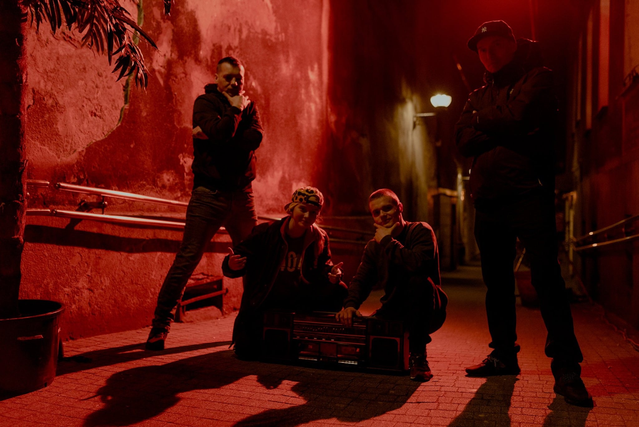 Photo of Hip Hop Spot na planie zdjęciowym do kli…