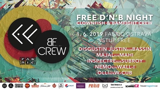 Photo of Clownfish & Bamfight Free DnB Night @Fabric 1-6-2019