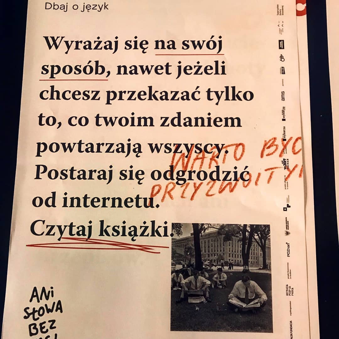 Photo of #anisłowabeznas #timothysnyder #otyranii…