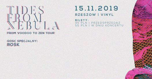 Photo of Tides From Nebula + Rosk • Rzeszów • Klub Vinyl