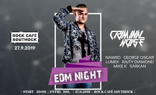 Photo of EDM Night w/ Criminal Noise, Jablunkov, 27.9.2019