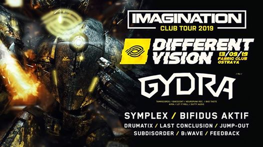 Photo of Different Vision w/ Gydra (Imagination Club Tour)