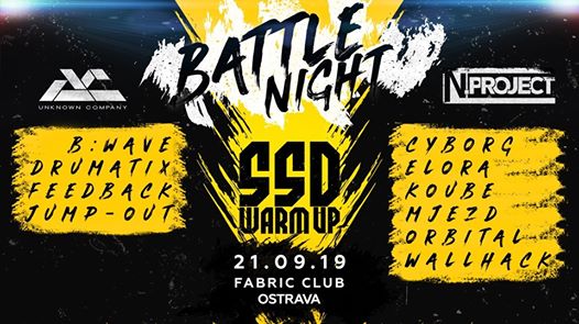 Photo of Battle Night // Unknown Company vs. N.Project (SSD Warmup)