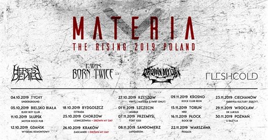 Photo of Materia – The Rising Tour 2019 – Rzeszów Klub Vinyl
