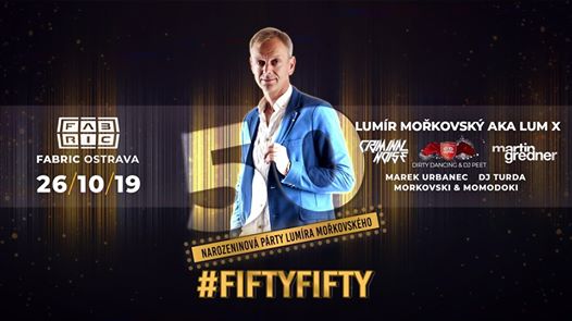 Photo of Fiftyfifty (Lumír Mořkovský Birthday) @Fabric 26-10-2019