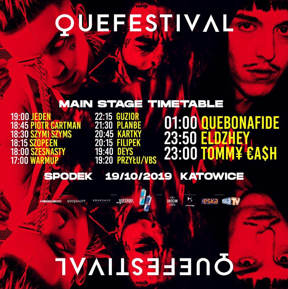 Photo of Quefestival 2019 Timetable
 Bilety: 



…
