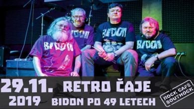 Photo of Retro čaje Bidon po 49 letech ★ 29.11.2019 ★ Rock Café Southock