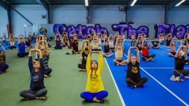 Photo of Morning be like  with sukhasana pose  Do…